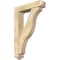 Ekena Millwork Funston Arts and Crafts Rough Sawn Bracket w/ Offset Brace, Douglas Fir, 6"W x 26"D x 38"H BKT0604X26X38FST03RDF - alternate 1